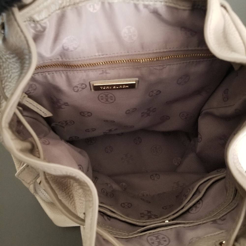 Tory Burch Leather Backpack - Picture 9 of 12
